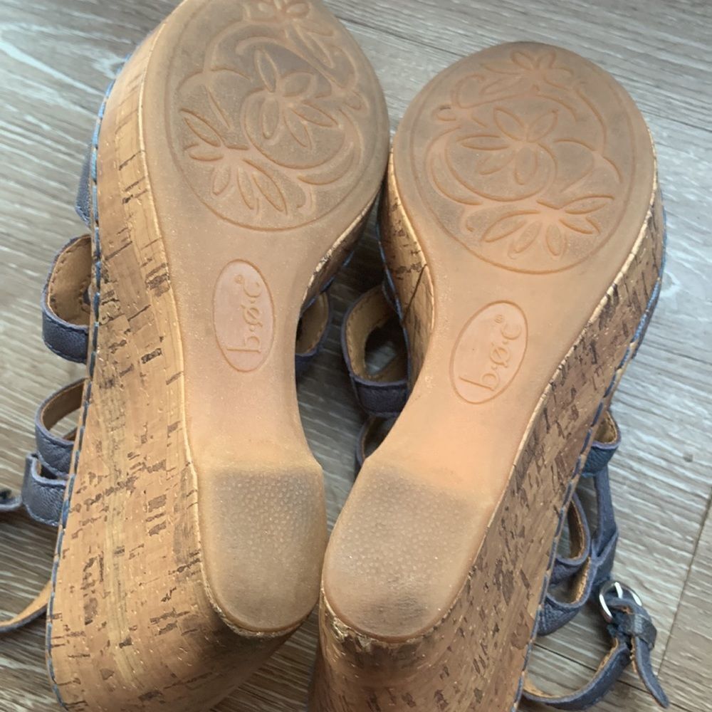 BOC corkscrew wedge sandals size 6 preloved ♥️ - Picture 7 of 15